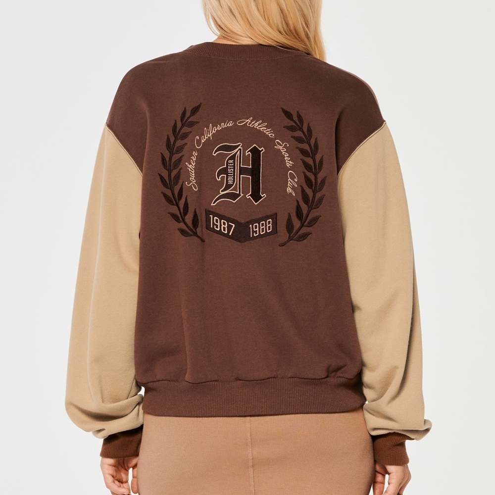 Hollister Sports Club Sweatshirt Jacket